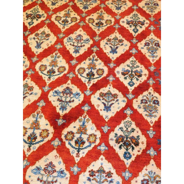 Early 21st Century Persian Zollanvari Tribal Rug. 5'x 6' For Sale - Image 9 of 13