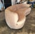 Wood Scarlet Curved Sofa For Sale - Image 7 of 9