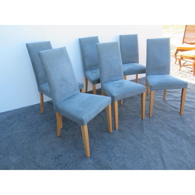 Ligne Roset Modern Design Brushed Leather Dining Chairs ... (640 x 640 Pixel)