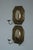 Gold Mid-Century Swedish Octagonal Brass Double Arm Sconces, Set of 2 For Sale - Image 8 of 18