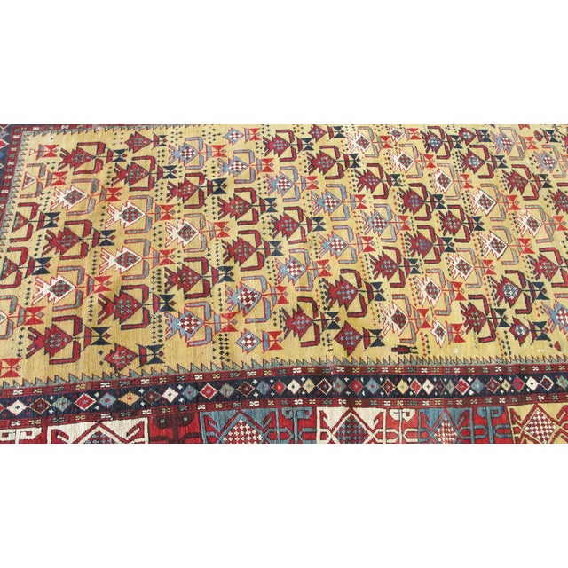 Late 19th Century Antique Caucasian Shirvan Rug (Marasali-Type) For Sale - Image 5 of 7