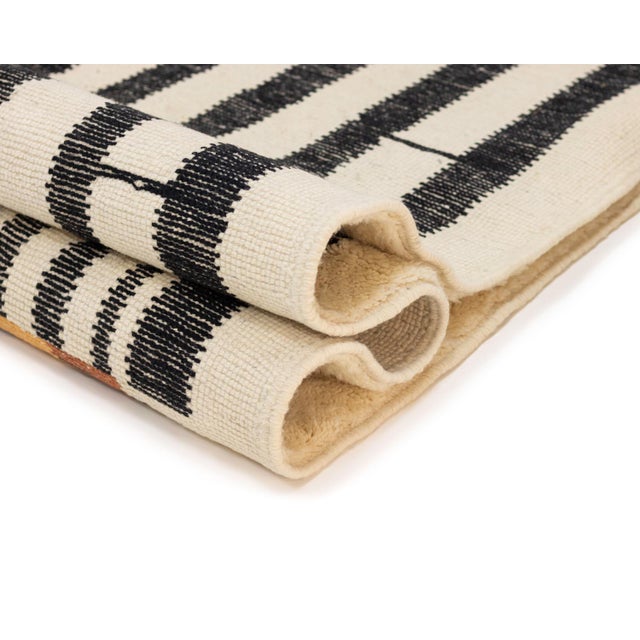 Hand-Knotted Wool Premium Rug by Azele Studio For Sale - Image 9 of 11