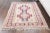Vintage Turkish Hand-Knotted vintage rug is a semi-antique vintage area rug.'70s Eastern region of Turkey's unique rug is...