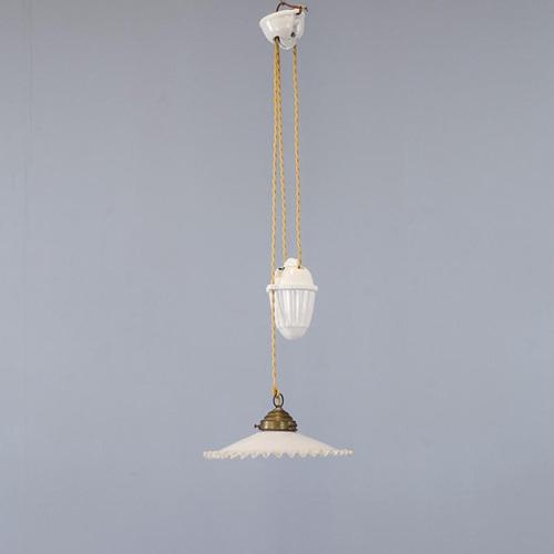 Antique Pendant Lamp, 1920s For Sale - Image 6 of 7