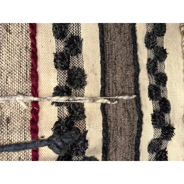 1970s 1970’s Vintage Wool Weaving For Sale - Image 5 of 17