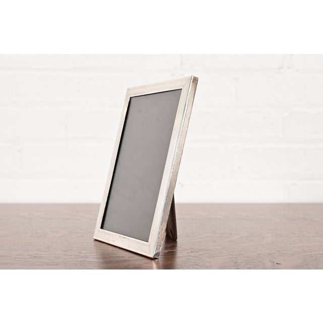 Art Deco Gorham Art Deco Sterling Silver Picture Frame For Sale - Image 3 of 11