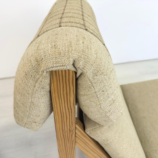 Beige Bernt Petersen Danish Lounge Chairs – A Pair For Sale - Image 8 of 12