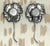 Silver Mid 20th Century Sterling Flower Salt & Pepper Shakers For Sale - Image 8 of 12