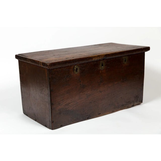 Wood European Walnut Storage Chest, Early 19th Century For Sale - Image 7 of 11