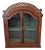 Large Biedermeier Style Wall Cabinet For Sale