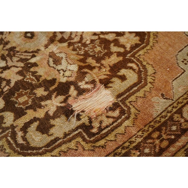 Textile Vintage Turkish Rug 4'6'' X 6'5'' For Sale - Image 7 of 12