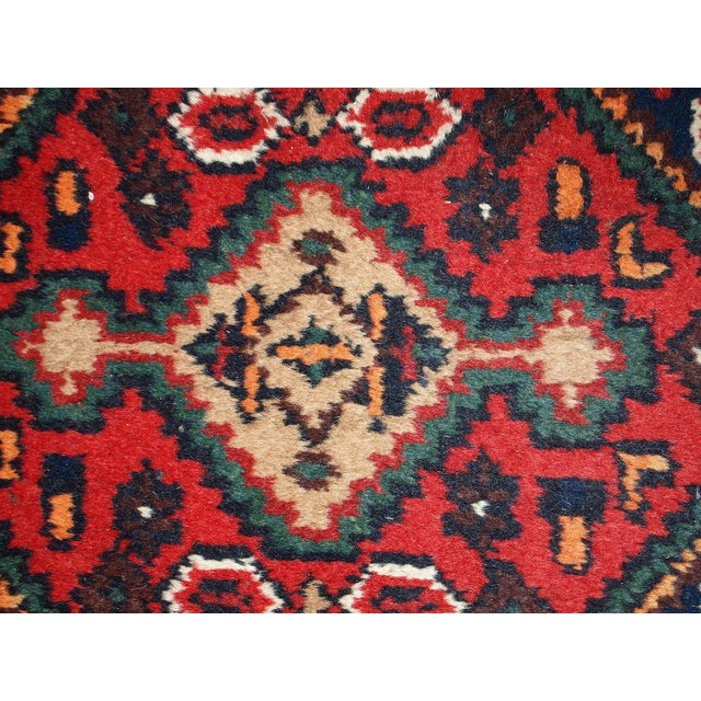 Vintage handmade Middle Eastern mat in original good condition. The rug is from the end of 20th century. -condition:...