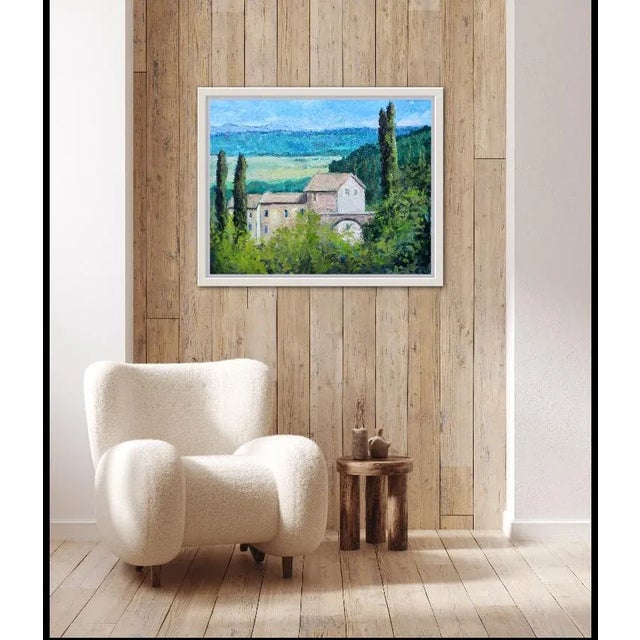 Italian Landscape Contemporary Oil Painting For Sale In Reno/Lake Tahoe - Image 6 of 7