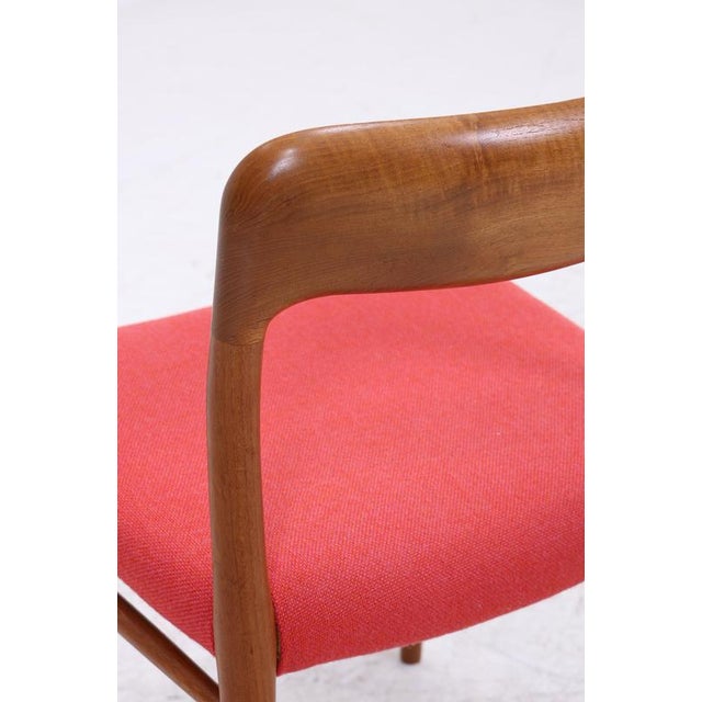 Vintage Danish Teak Model 75 Chair by Niels Otto Møller For Sale - Image 10 of 15