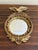 Vintage American Federal Gold Chalkware Eagle Bullseye Convex Mirrors, Pair For Sale - Image 9 of 10