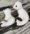 White Vintage Oxford Maritime Seal Figures - A Pair For Sale - Image 8 of 18