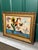 Vintage African Folk Art Iridescent Morpho Butterfly Wing Mosaic Made in Brazil For Sale - Image 9 of 15
