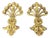 Regency Gilt Wood Gesso Wall Appliqués For Sale