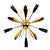 Mid-Century Modern Ceiling Light, Italy, 1950s For Sale - Image 6 of 18