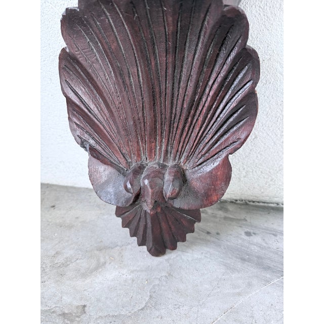 Italian Carved Wall Brackets, 1940s, Set of 2 For Sale - Image 13 of 18