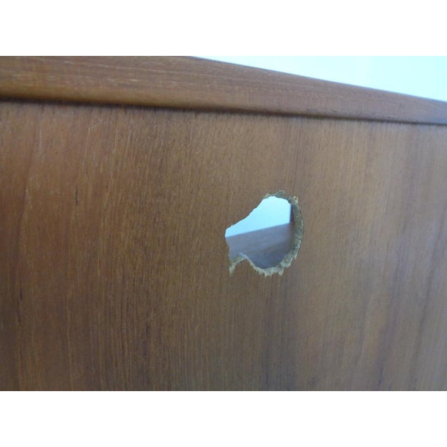 Teak Tambour Sideboard from Dyrlund, 1960s For Sale - Image 16 of 17