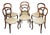 Victorian Balloon Back Dinning Chairs, 1860, Set of 6 For Sale
