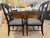 Late 20th Century Late 20th Century Mark David Federal Style Carved Mahogany Pineapple Armchairs - A Pair For Sale - Image 5 of 9