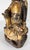 Gold 16th Century or Earlier Chinese Ming Dynasty Gilt Lacquer Wood Guanyin Figure For Sale - Image 8 of 16