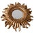Vintage Gold Sunburst Sun Mirror Hollywood Regency 1980s For Sale - Image 4 of 4