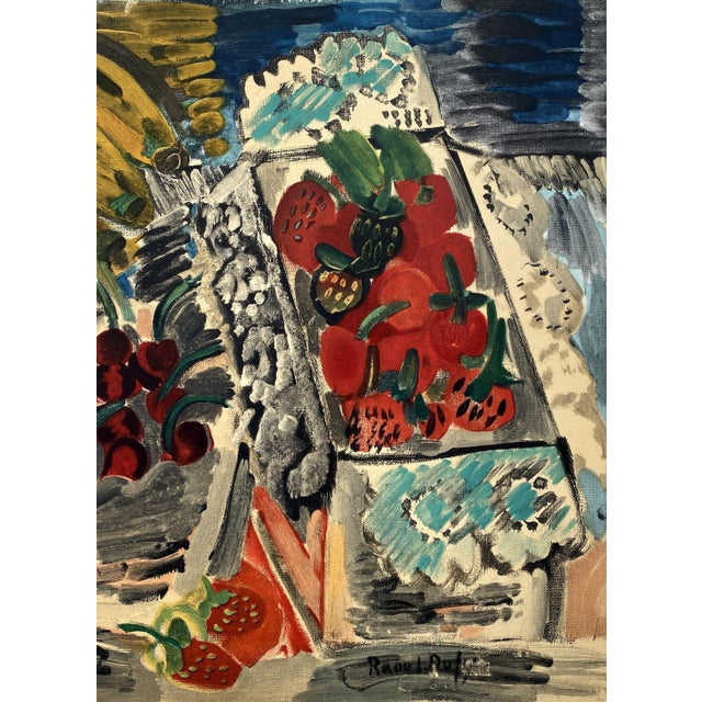 Raoul Dufy, Still Life with Fruits, Lithograph For Sale - Image 4 of 6