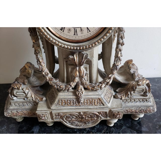 Louis XVI Style Partial Gilt Mounted Clock For Sale In Washington DC - Image 6 of 10