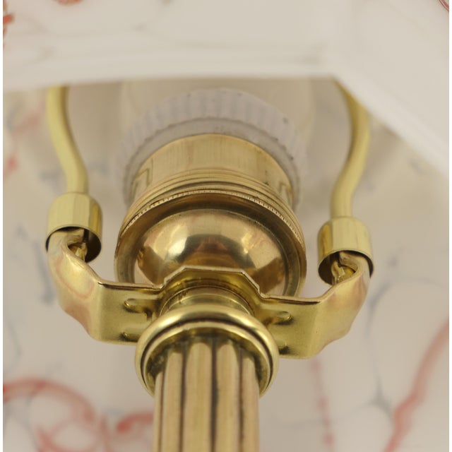 English Ladies Table Lamp in Brass, 1900s For Sale - Image 11 of 14