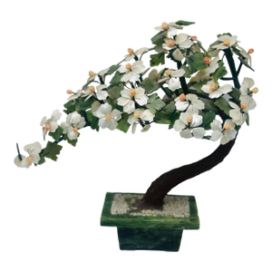 Vintage Hardstone Bonsai Sculpture