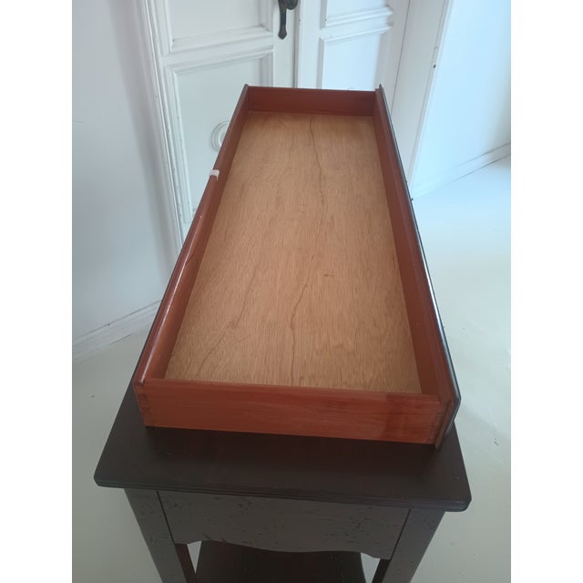 Vintage Mahogany Console Table For Sale - Image 11 of 12