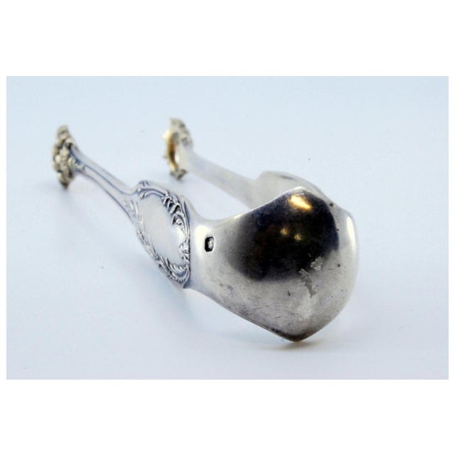 Silver Ice Tongs in the Shape of Claws. For Sale - Image 4 of 10