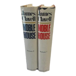 1981James Clavell Noble House Books - 2 Volume Set