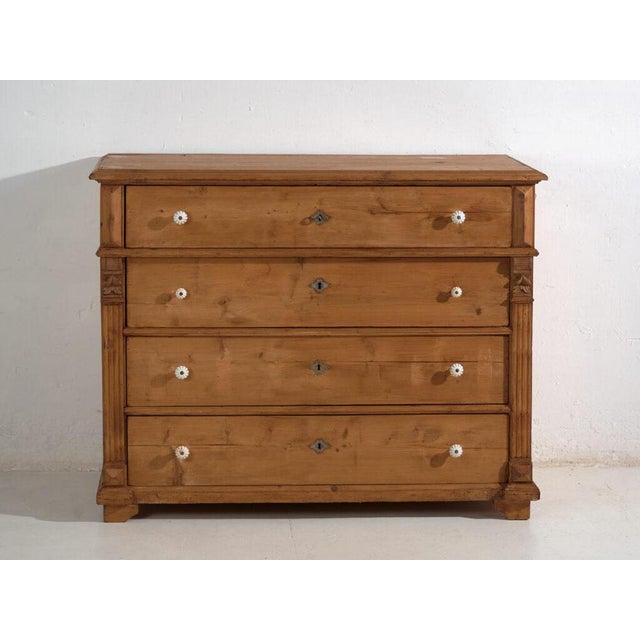 Antique European Rustic Chest of Drawers by Amaru For Sale - Image 5 of 13