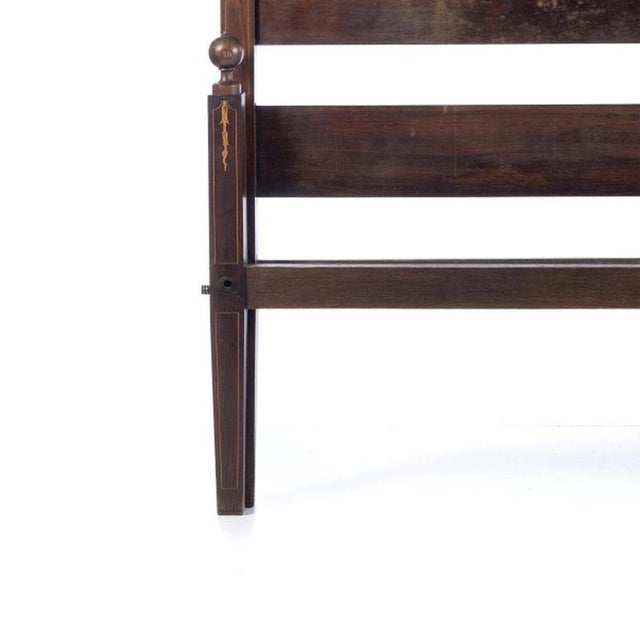 Quenn Mary Bed in Fine Wood, 19th Century For Sale - Image 3 of 6