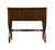 Ethan Allen Newport Collection Burled Walnut 32" Two Drawer Chest W. X-Frame Base 30-5206 - 430 Henley Finish For Sale - Image 11 of 12