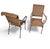 Metal Wrought Iron and Rattan Armchairs, 1970s, Set of 2 For Sale - Image 7 of 15