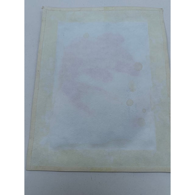 Original Chinese Watercolor of Koi Fish For Sale In Miami - Image 6 of 6