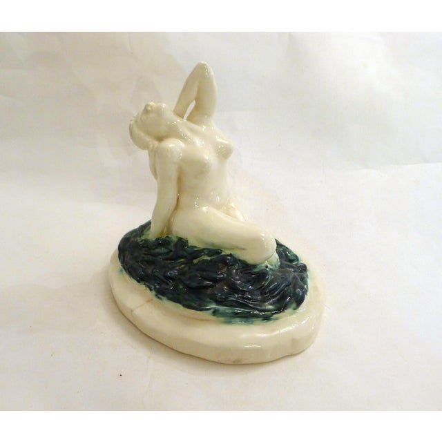 Mid-Century Nude Bather Sculpture in Ceramic For Sale - Image 13 of 13
