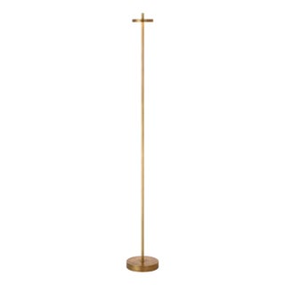 Kelly Wearstler by Visual Comfort Signature Sene 50" Rechargeable Floor Lamp in Museum Brass For Sale