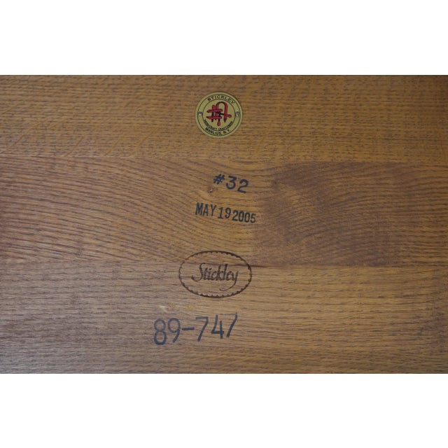 Stickley Mission Oak Square Living Room Lamp Table For Sale - Image 14 of 14