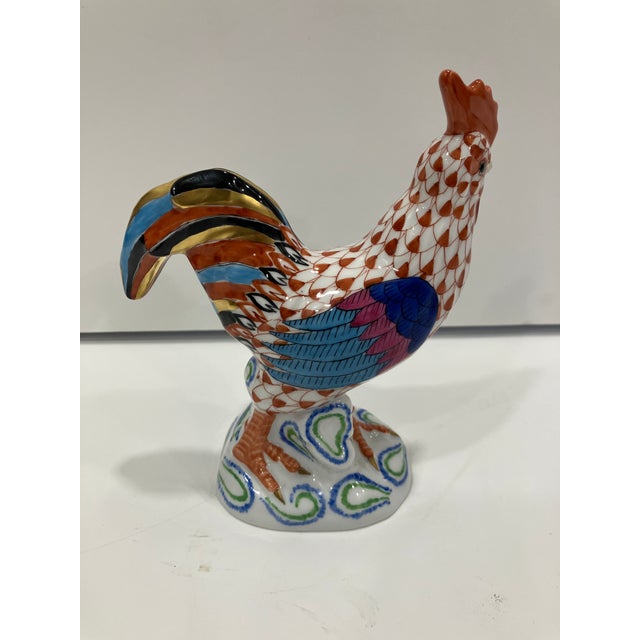 1990s Herend Rooster For Sale - Image 5 of 5