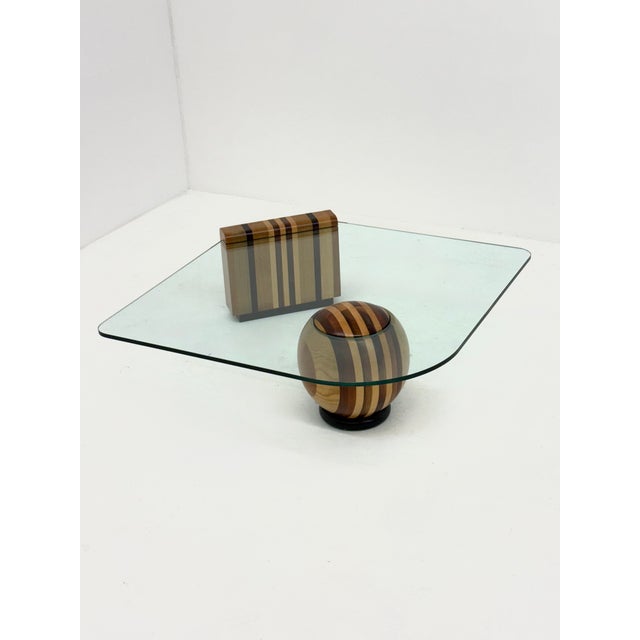 Mid-Century Modern Vintage Metafora Coffee Table by Massimo & Lella Vignelli for Casigliani, 1970s For Sale - Image 3 of 11