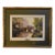 Vtg. Thomas Kinkade Hometown Bridge Framed Matted Art Lithograph Print For Sale