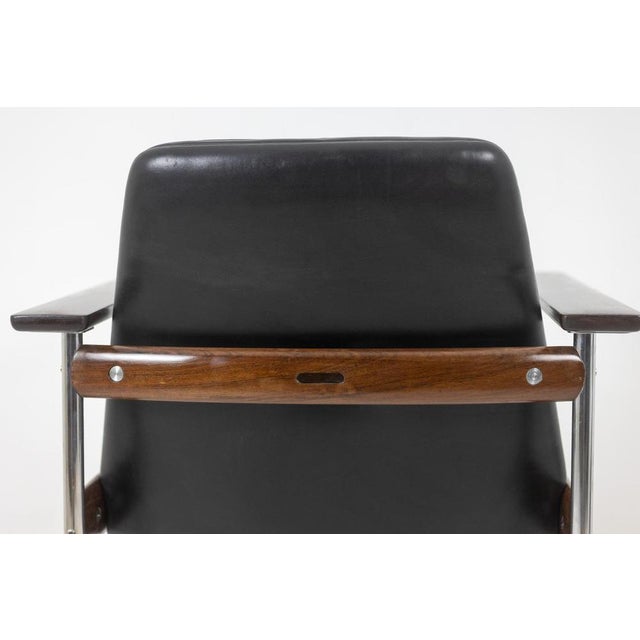 Gray Armchair by Sven Ivar Dysthe for Dokka, 1960s For Sale - Image 8 of 9