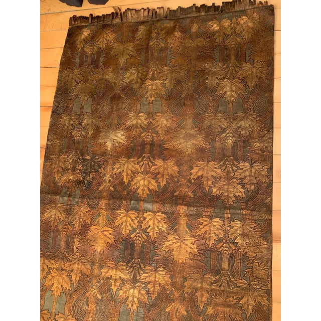 Wall Leather Panel in Cordoba Leather, 19th Century For Sale - Image 3 of 16