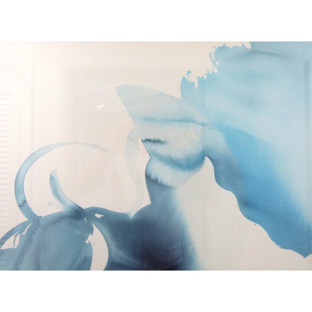 Modern Peter Kitchell Modern Art "Human Limit B" Lithograph Framed and Matted 41x33 For Sale - Image 3 of 5